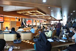 گزارش تصویری | نشست خبری نمایشگاه عکس «۱۲ روز ایران»