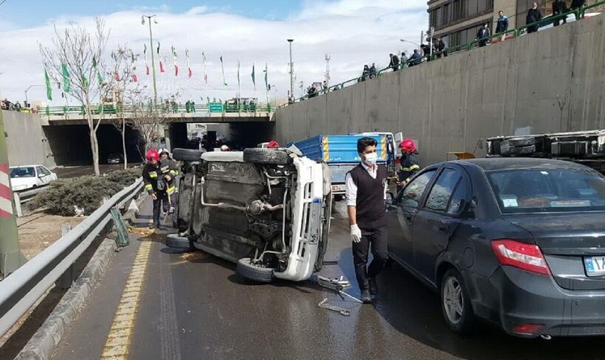 جان باختن ۱۱۲ نفر در حوادث ترافیکی شهری استان کرمان