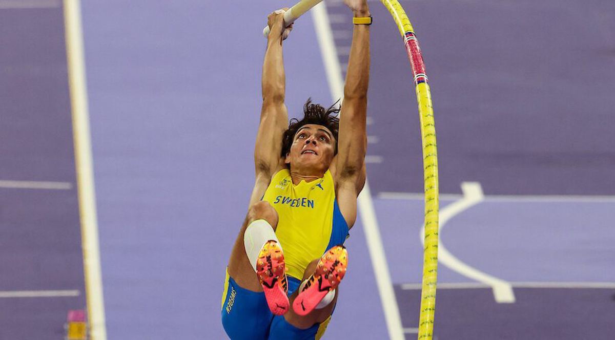 دوومیدانی کار سوئدی یک بار دیگر رکورد پرش با نیزه دنیا را شکست.