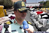 کاميون حامل 410 ميليارد ريال کالاي قاچاق توقيف شد