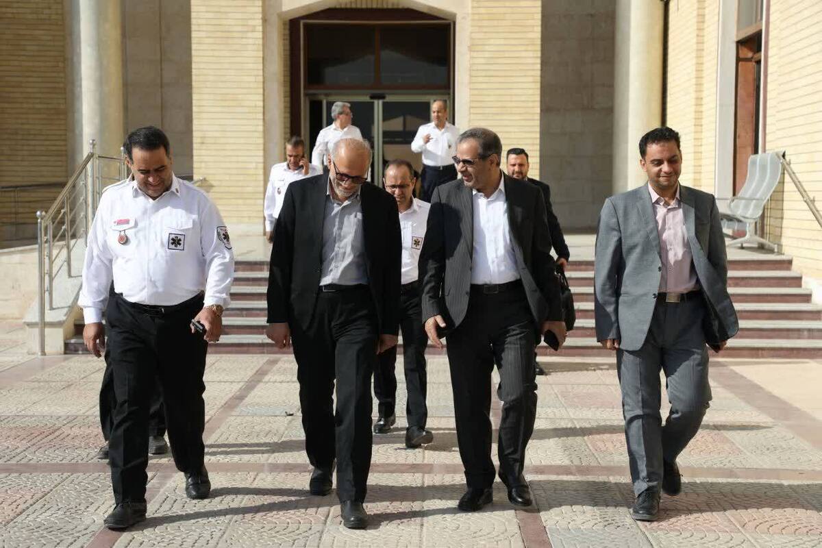 رییس سازمان اورژانس کشور وارد یزد شد