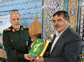 تقدیر فرمانده سپاه حضرت صاحب‌الزمان (عج) از مدیرعامل آبفای استان اصفهان