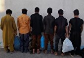 دستگيری 34 تبعه غيرمجاز در شهرستان قزوين