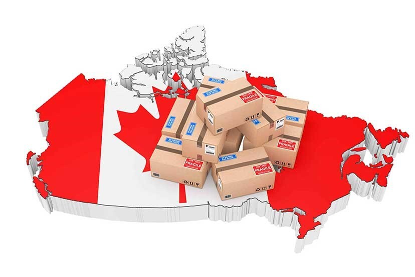 ارسال بار از کانادا به ایران