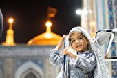 کودکان زیارت اختصاصی حرم مطهر رضوی را تجربه می‌کنند