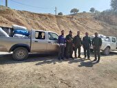 کشف ۴۰۰ کیلوگرم زغال قاچاق در روستای کوه سرک علیا