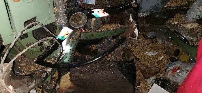 تصادف مرگبار تریلر با کامیون در آزادراه تهران