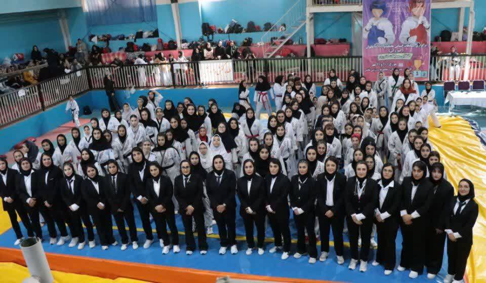 غزل نوری؛ بانوی طلایی محمدیه در مسابقات هاپکیدو استان