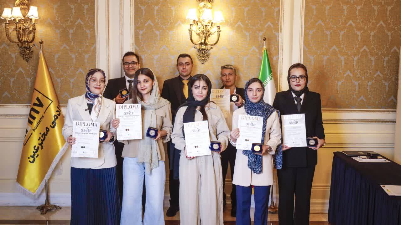 الهه جنگجو، دانشپذیر آکادمی مخترعین مدال برنز مسابقات بینالمللی اختراعات سوئیس ۲۰۲۵ را کسب نمود. الهه جنگجو، دانشپذیر آکادمی مخترعین مدال برنز مسابقات بینالمللی اختراعات سوئیس ۲۰۲۵ را کسب نمود.