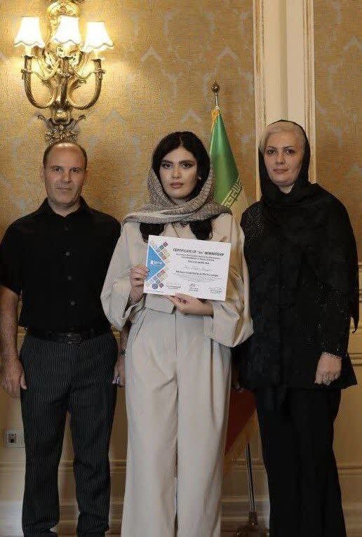 الهه جنگجو، دانشپذیر آکادمی مخترعین مدال برنز مسابقات بینالمللی اختراعات سوئیس ۲۰۲۵ را کسب نمود. الهه جنگجو، دانشپذیر آکادمی مخترعین مدال برنز مسابقات بینالمللی اختراعات سوئیس ۲۰۲۵ را کسب نمود.