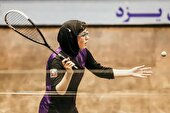 بانوی یزدی در ردیف چهار اسکواش‌باز برتر جایزه بزرگ کیش قرار گرفت