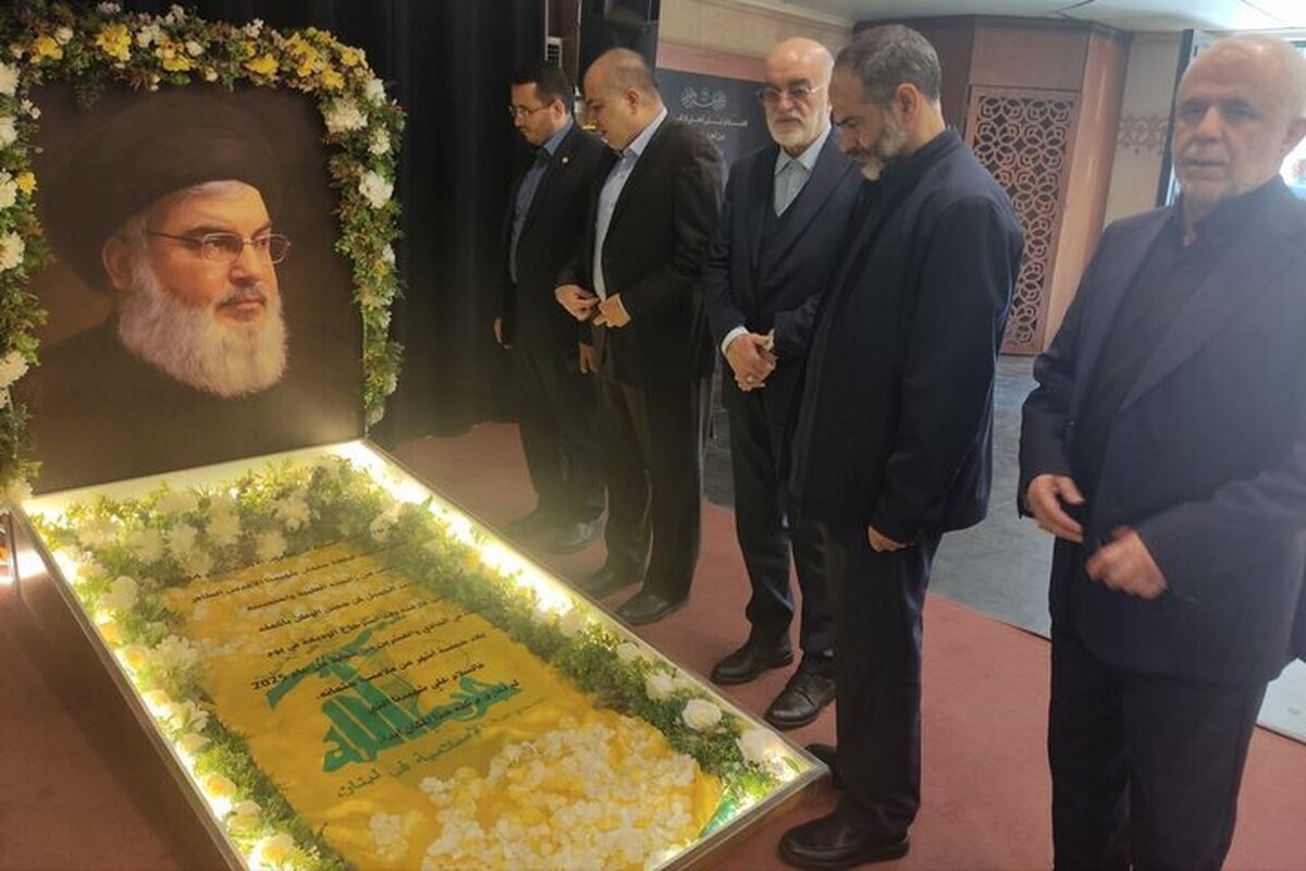 حضور هیئت پارلمانی ایران در مراسم سالگرد شهدای مقاومت حزب‌ الله لبنان