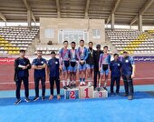 تیم دوچرخه‌سواری پتروشیمی تبریز قهرمان لیگ پیست جوانان