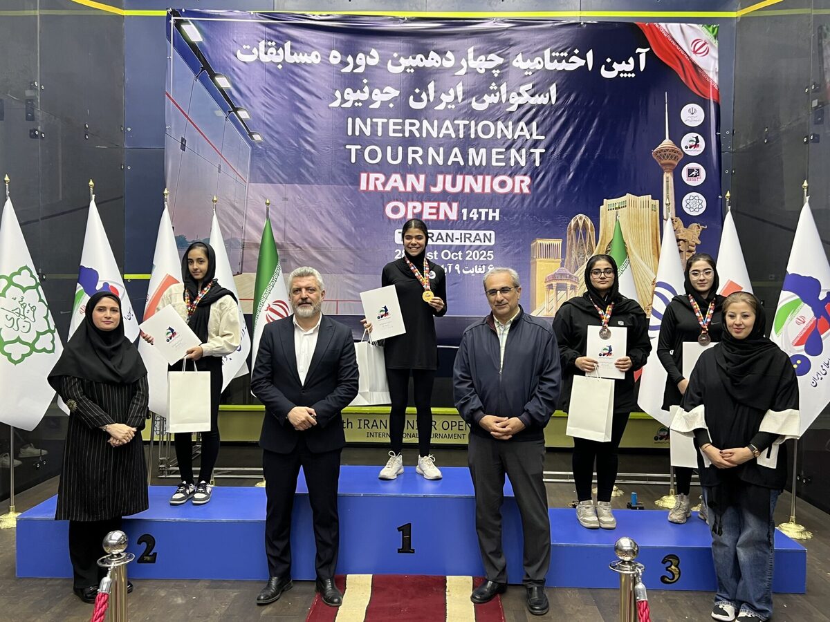 برترین دختران اسکواش باز کشور مشخص شدند