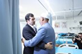 عکس | عیادت وزیر ورزش و جوانان از صابر کاظمی