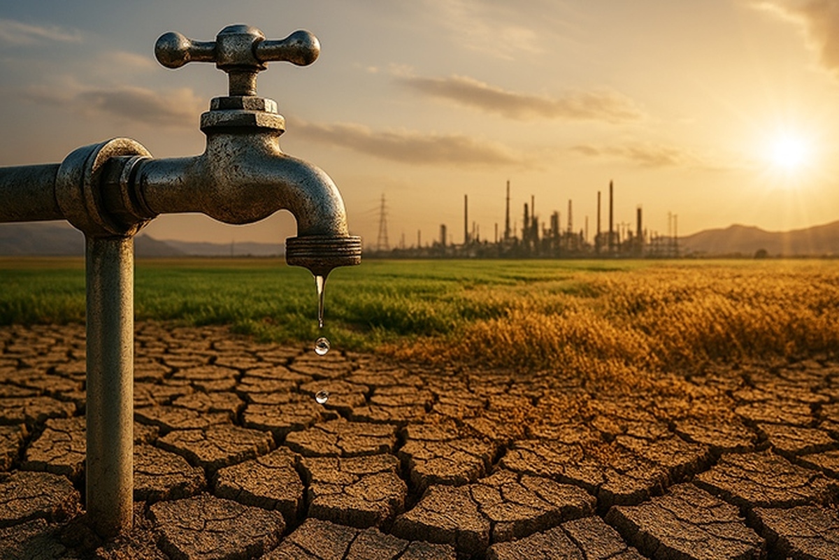 در سال‌های اخیر، ایران با یکی از چالش‌های زیست محیطی جدی خود یعنی بحران کم‌آبی روبه‌روست. کاهش بارش‌ها، فرونشست زمین و افت سطح آب‌های زیرزمینی، بسیاری از استان‌های کشور را در وضعیت هشدار قرار داده است. بر اساس گزارش‌های رسمی، بیش از ۷۰ درصد از منابع آبی ایران به‌طور مستقیم در بخش کشاورزی مصرف می‌شود و بخش قابل توجهی از آن به دلیل نبود سیستم‌های تصفیه و بازیافت، هدر می‌رود.