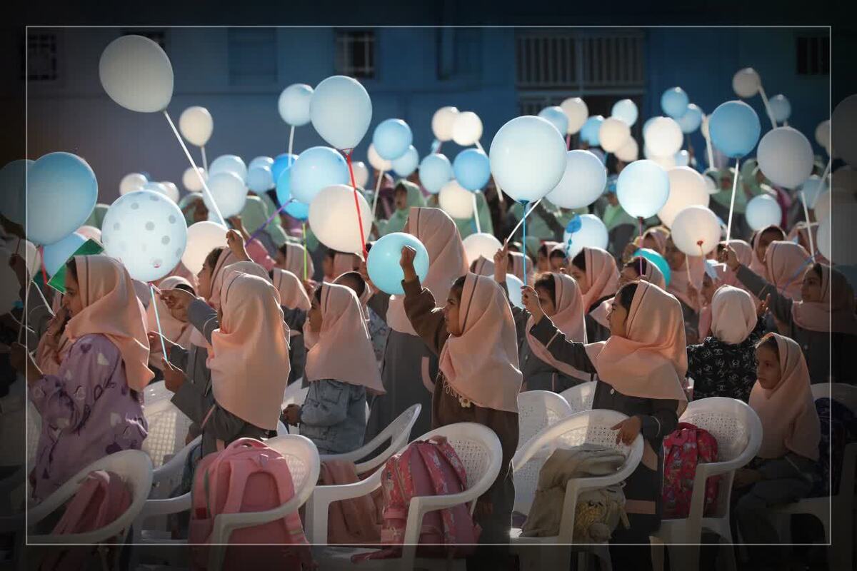 آغاز جشنواره فراگیری نخستین واژه ی الفبای فارسی، آب، در استان قزوین