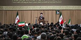 گزارش تصویری | رهبر انقلاب اسلامی در دیدار صبح امروز دانش‌آموزان و دانشجویان