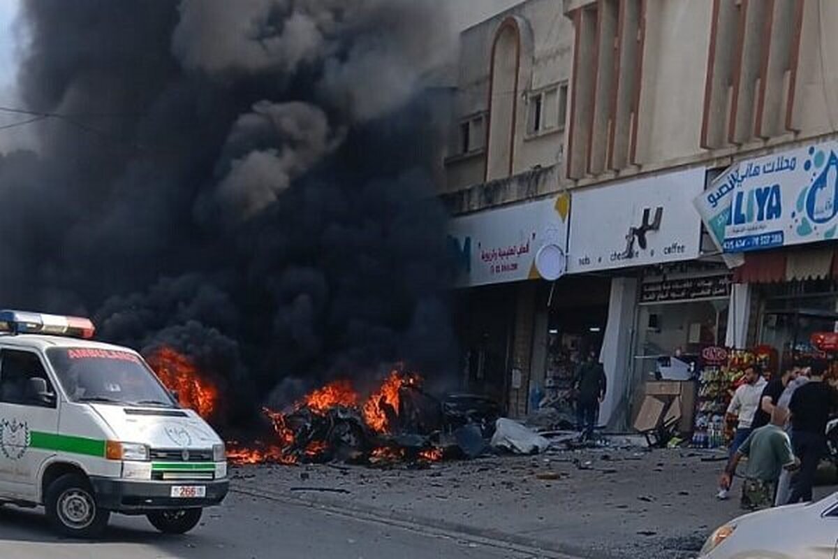 حمله پهپاد اسرائیلی به یک خودرو در جنوب لبنان