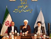 حضور مقام عالی قضایی استان در مرکز توسعه حل اختلاف استان اردبیل به مناسبت فرا رسیدن سالروز تأسیس شوراهای حل اختلاف