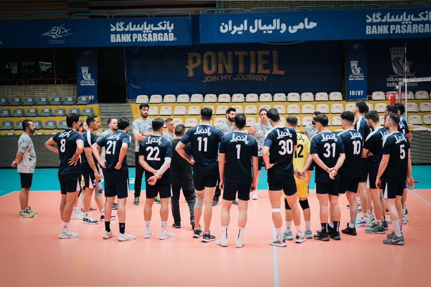 قهوه پانتیل، حامی رسمی تیم والیبال سایپا