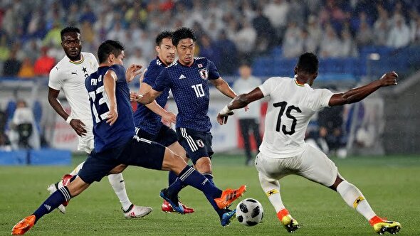 ببینید | خلاصه بازی ژاپن ۲ - غنا ۰