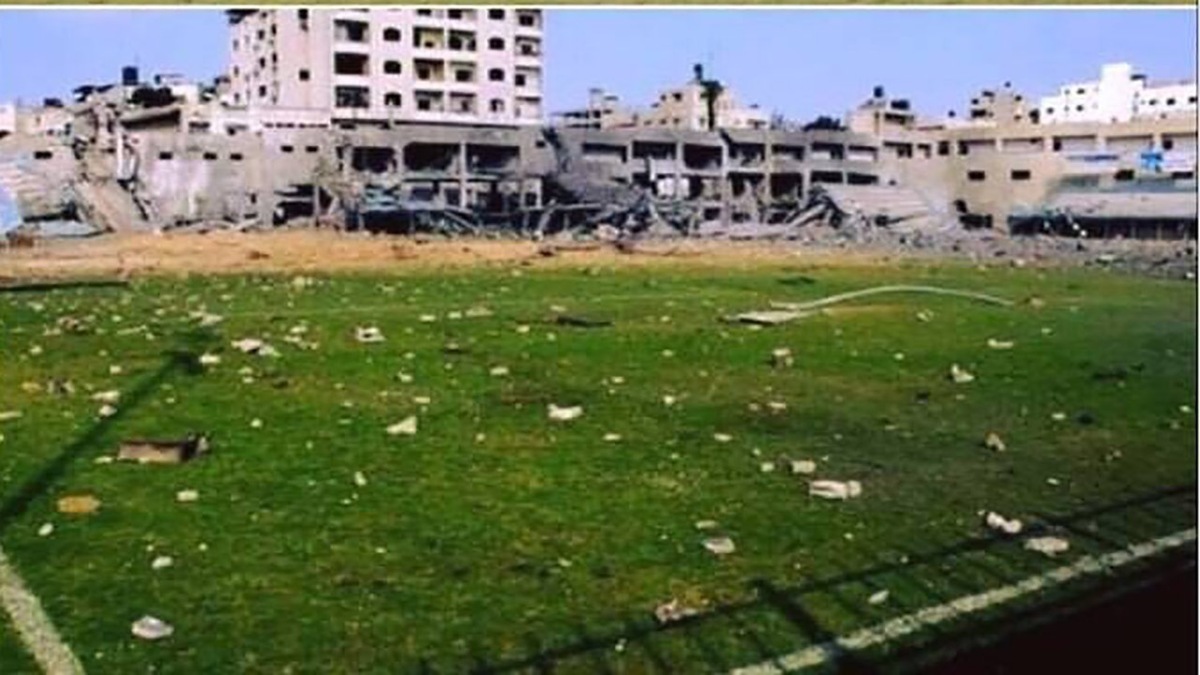 ورزشگاه‌های غزه و اماکن ورزشی فلسطینی‌ها در ۲ سال اخیر به طور کامل تخریب شده است.