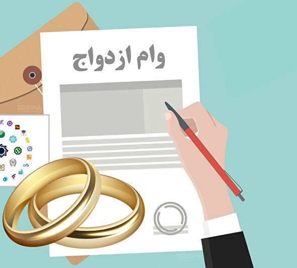 پرداخت وام ازدواج در بانک قرض‌الحسنه مهر ایران خراسان رضوی ۱۱۲ درصد تحقق یافت