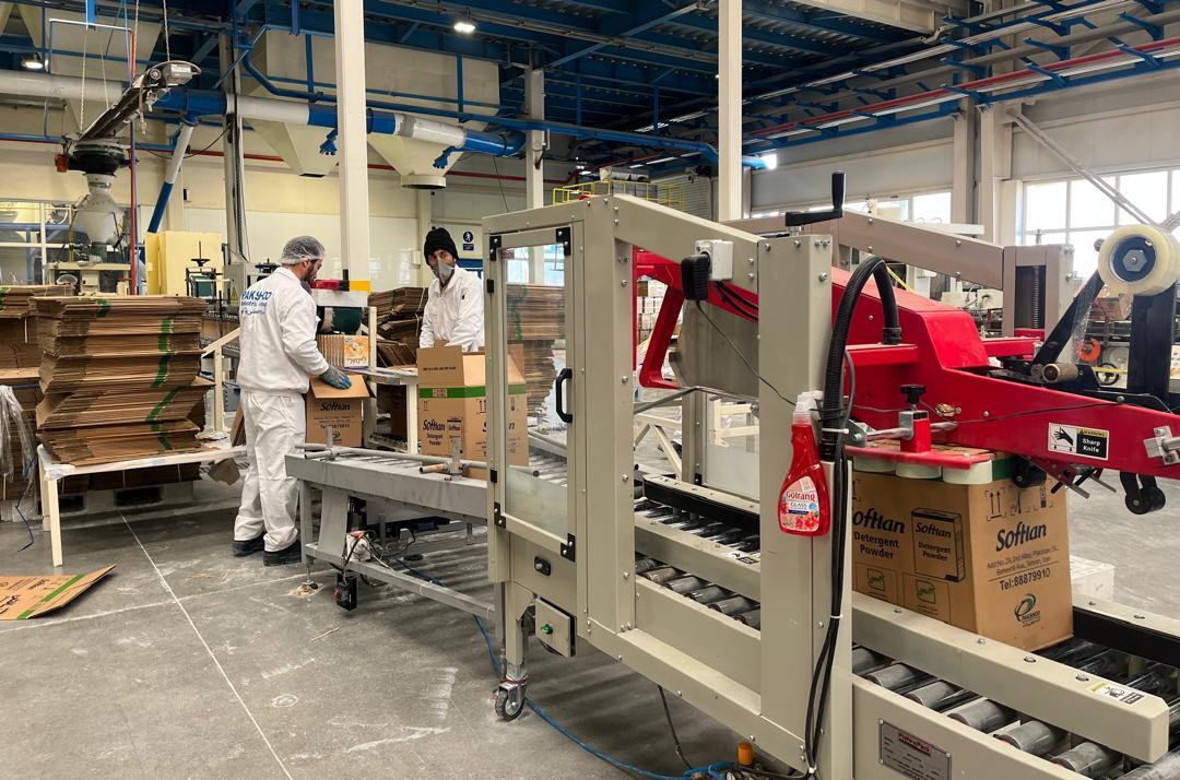 افتتاح خط جدید تولید پودر شوینده پاکشو با سرمایه‌گذاری یک همت