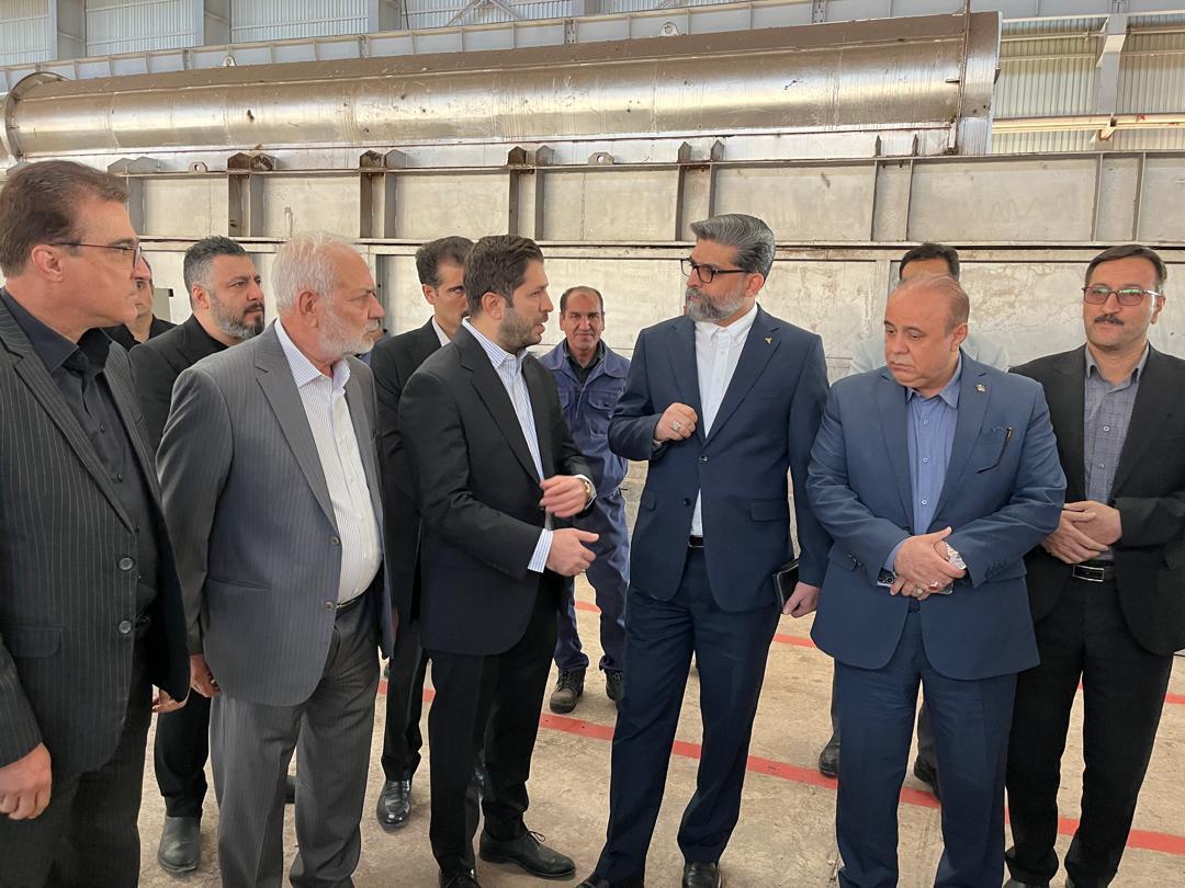 افتتاح طرح صنعتی شرکت سها صنعت آرتا