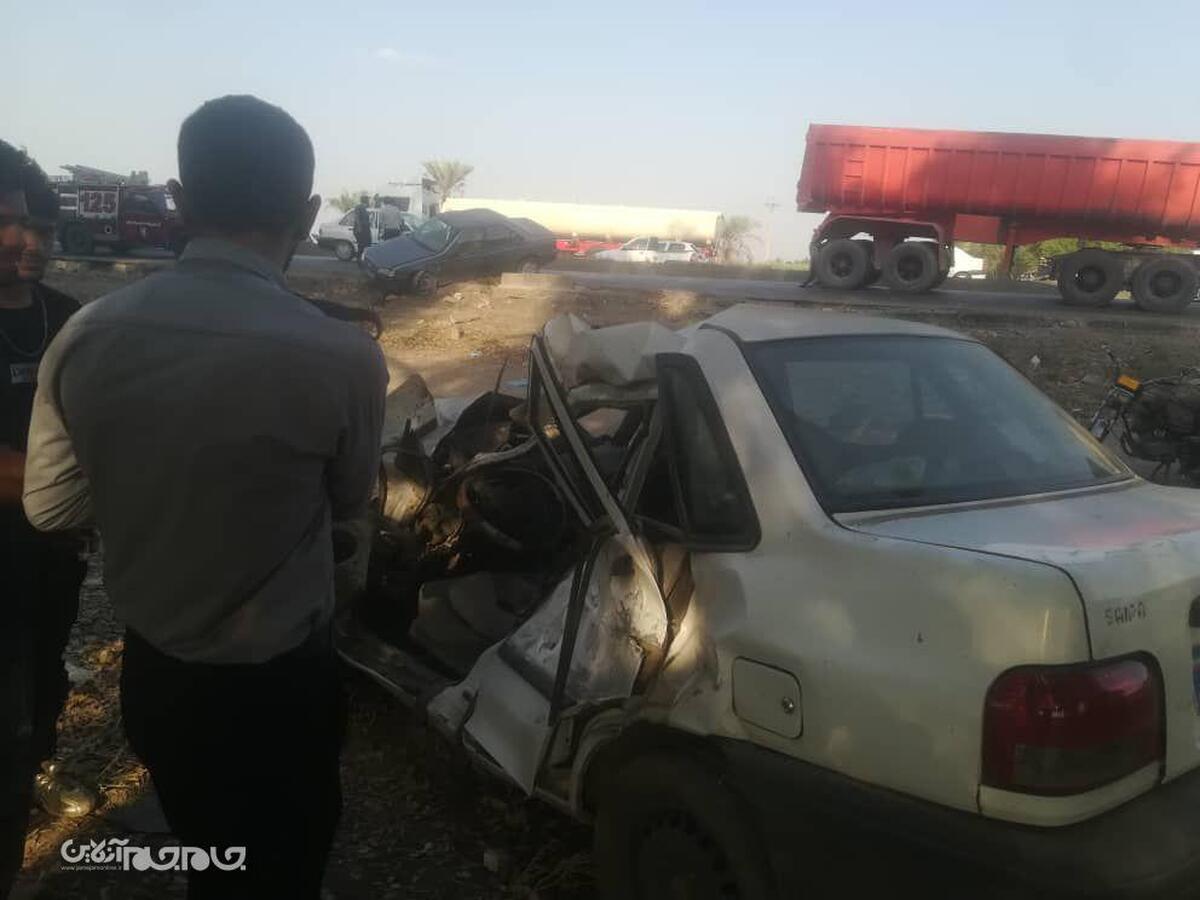 در پی وقوع تصادف زنجیره‌ای در مسیر تنگراه از توابع شرق گلستان، ۲۱ مصدوم این حادثه با حضور نیروهای امدادی راهی مراکز درمانی شدند.