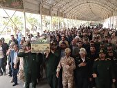 پایانه مرزی خسروی آرامگاه ابدی یک شهید گمنام شد