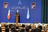 مبارزه بدون تبعیض و همه‌جانبه با فساد و مفسد از اولویت‌های اصلی دستگاه قضایی است/ قضات و کارکنان قضایی در پیشبرد امورات قضایی و حقوقی مردم تسریع داشته باشند