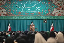 ببینید | حرف اصلی رهبر انقلاب در دیدار هزاران نفر از زنان و دختران