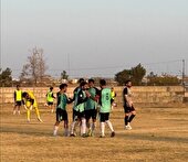 تیم فوتبال گناباد حریف تهرانی خود را چهار بر صفر شکست داد