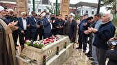 برگزاری نخستین سالگرد خاکسپاری شهید گمنام در نفت و گاز مارون