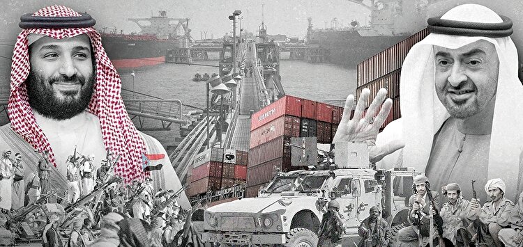 دوئل بن‌سلمان و بن‌زائد در یمن