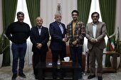 دیدار پدیده رکاب‌زنی ایران با استاندار البرز