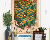 پوستر هنرمند کهگیلویه‌ وبویراحمدی در رویداد ملی «هما» اول شد