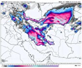 ورود سامانه بارشی جدید به ایران از سه‌شنبه