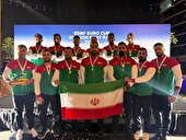قهرمانی تیم ملی ایران در مسافت ٢٠٠ متر یوروکاپ دراگون‌بوت دبی
