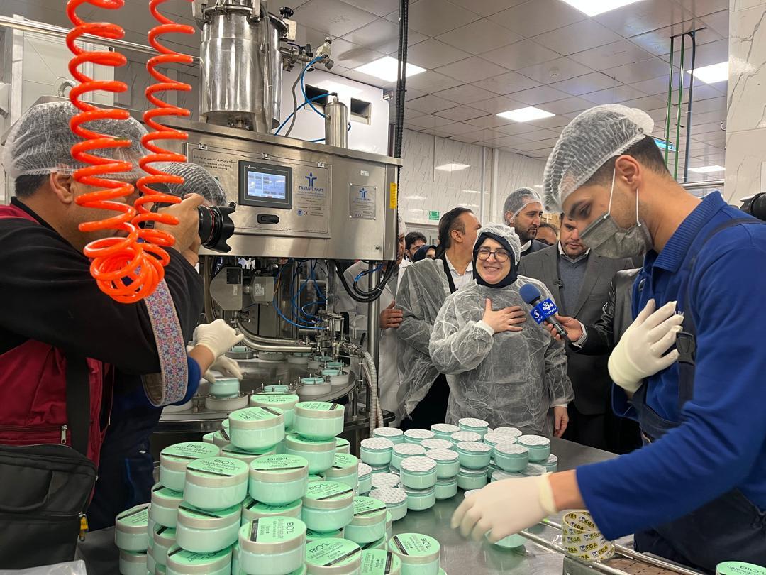 افتتاح رسمی فاز نخست کارخانه شرکت شکوفا منش افتتاح رسمی فاز نخست کارخانه شرکت شکوفا منش