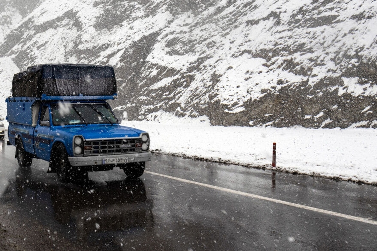 برف و باران در ۲۸ استان ایران | ممنوعیت تردد در برخی از محور‌ها