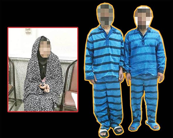 حکم مرگ زن جوان و ۲ مرد در زندان اجرا شد