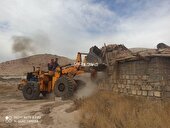 رفع تصرف ۹۵۰۰ متر مربع از اراضی ملی در گچساران