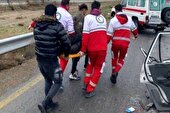 امدادرسانی به ۳ مصدوم سانحه رانندگی در محور اندیکا–چهارمحال و بختیاری