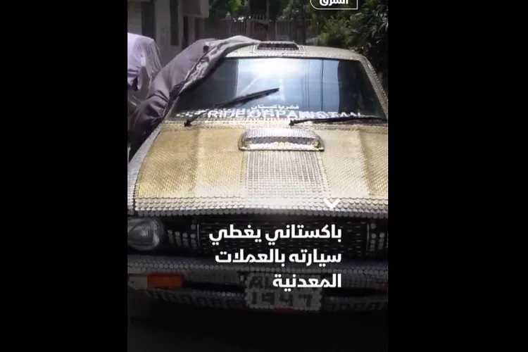 ببینید | خودروی پولکی!