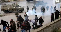 دهها فلسطینی بر اثر حملات شهرک نشینان و نظامیان رژیم صهیونیستی زخمی شدند