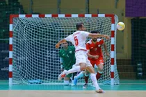 ببینید | توقف فوتسال ایران برابر افغانستان
