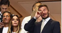 عکس روز؛ حال و روز آقا و خانم بکام بعد از باخت انگلیس!